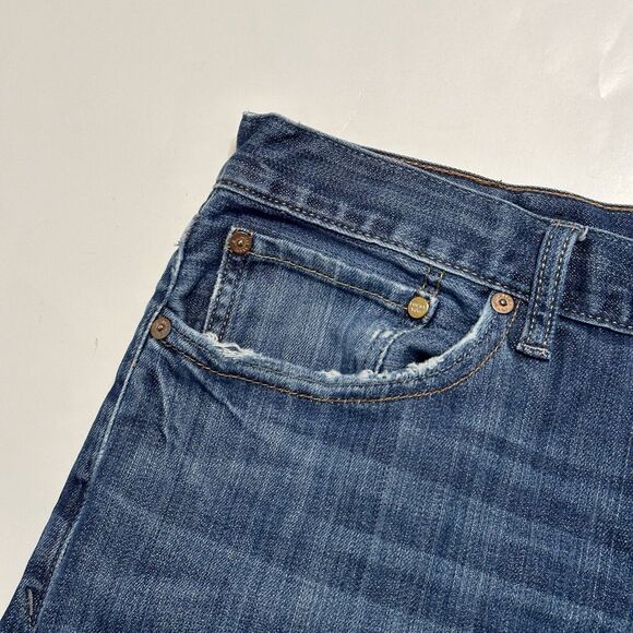 Lucky Brand Jeans Mens Size 40x34(33) 361 Vintage Straight Blue Dark Wash Denim - Picture 9 of 15
